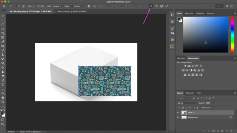 How to Make a Box Mockup in Photoshop (With Design)