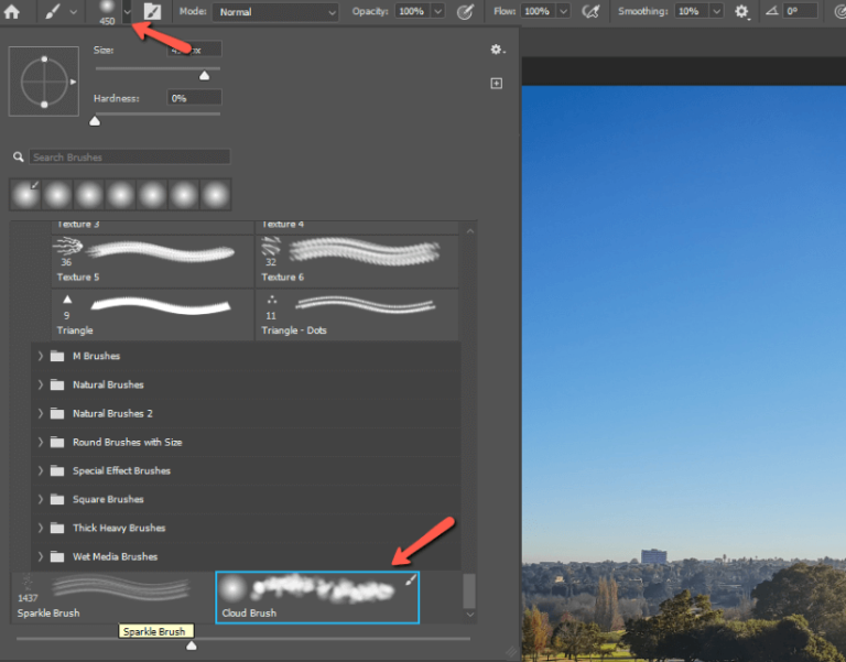 How to Make Clouds & Cloud Brushes in Photoshop