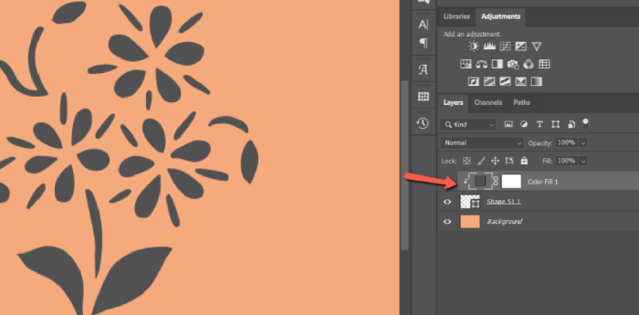 How to Fill a Shape With Color in Photoshop (Tutorial)