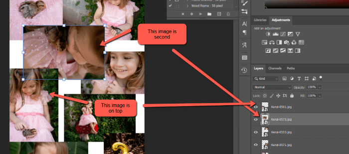 photoshop collage assignment