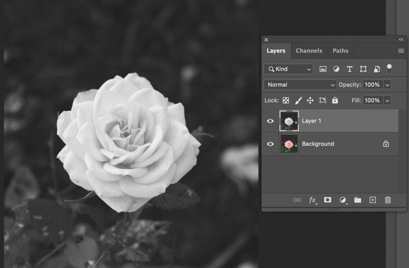 How to Make Everything Black & White Except for One Color