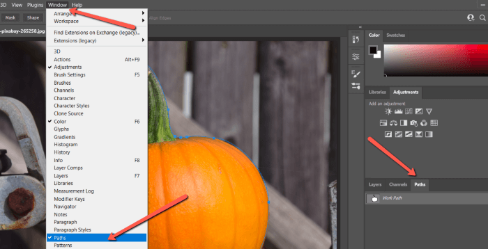 how to cut things out in photoshop using pen tool